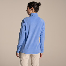 National Trust Miska Half Zip in Vinca Blue £45.00