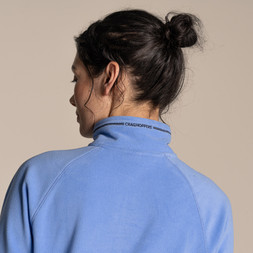 National Trust Miska Half Zip in Vinca Blue £45.00