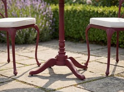 Oxleys National Trust Octavia Bistro Set Claret Red from 2,495.00