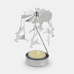 Silver Reindeer Rotary Candle Holder_gbp_8