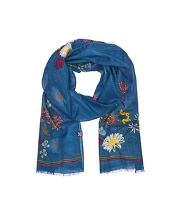 Moshulu x National Trust floral scarf, Spoonbill
