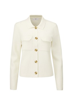 Collared Cardigan in Cloud £42 (AL11805) Available from 9th January