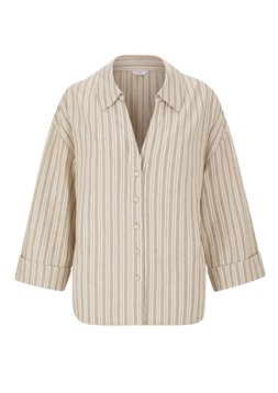 Linen Blend Stripe Shirt £38