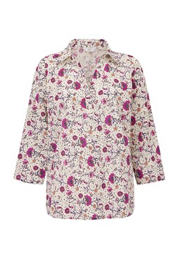 Printed Cotton Top Light Orchid £33- Available from 7th May