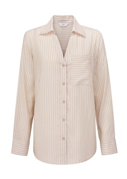 Relaxed Fit Stripe Shirt £36 (AB12709) Available from January 9th