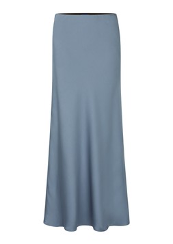 Satin Maxi Skirt in Washed Blue £39 (AG10941) Available from February 5th