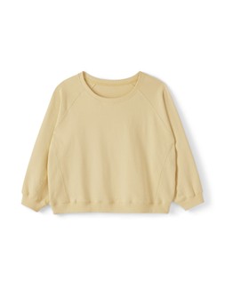 Sea Glass Raglan Sleeve Sweatshirt Pale Yellow £28.00