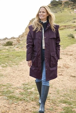 Windermere Waterproof 40 Coat Blackberry £65 AD12473