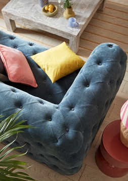 Venezia 2 Seater Relaxed Chenille Denim, £1699