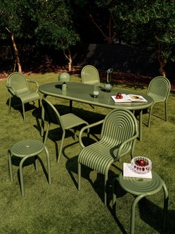 Tom Dixon Groove Armchair - Moss