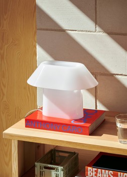 HAY Drome Table Lamp - White Opal
