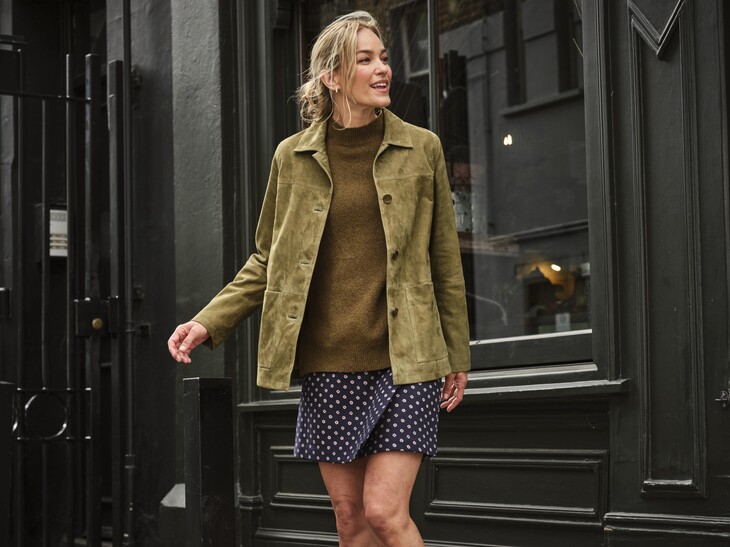 fatface erin suede jacket 225-ana 2 in 1 knit 59-and jackie metallic skirt 49.50-ref2134122
