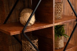 Diamond Wooden Base Wall Shelf 0003 RRP €225 Now €135