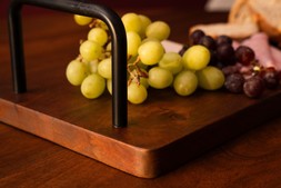 Wooden Tray with Iron Handle RRP €40 Now €25