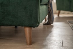 The Oliver Green Fabric 3 Seater Sofa RRP €2399 NOW €1299