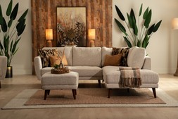 Pierce 2 Seater and Chaise Right Hand Facing RRP €2299 Now €1399
