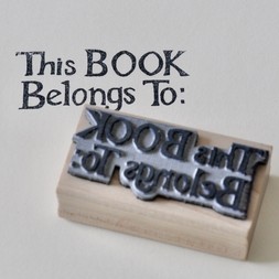 Printing Block This Book Belongs To