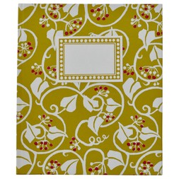 Large Hardback Notebook Ivy Piccalilli and Cranberry