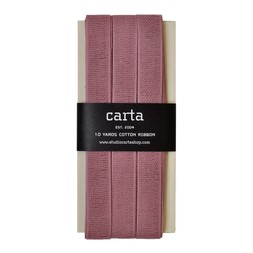Loose-weave Italian Cotton Ribbon Magnolia