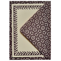 Set of Notecards and Envelopes Small Pear Halves Elderberry