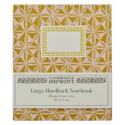 Large Hardback Notebook Windmill Pink Sand