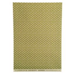 Patterned Paper Animalcules Bawden Green