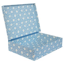 A4 Box File Milky Way Blue and Pink