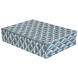A4 Box File Wave Indigo