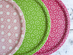 Cambridge Imprint Round Birch Trays
