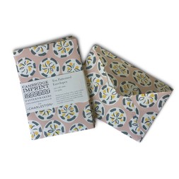 Packet of Ten Patterned Envelopes in Charleston Roundel