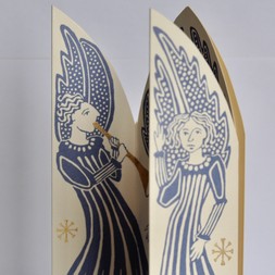 Extra Special Triptych Card Choir of Angels