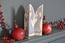 Extra Special Choir of Angels Triptych Card