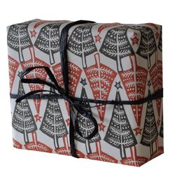 Dancing Trees Wrapping Paper