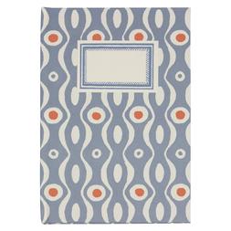 Hardback Notebook Persephone Cornflower and Red