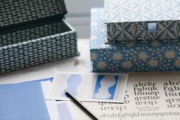 Desk Furniture in Blue