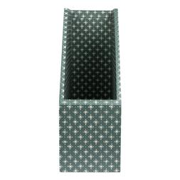 Cambridge Imprint Magazine File in Little Stars Petrol Blue