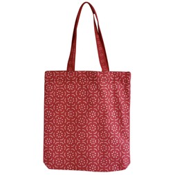 Pear Halves Patterned Book Bag