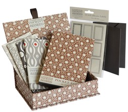 Pocket Folio Gift Box in Natural Brown
