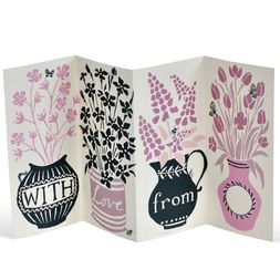 Special 3D Say It With Flowers Card