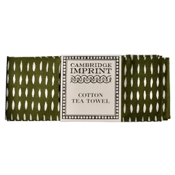 Tea Towel Seed Dark Olive