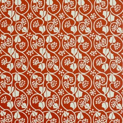 Patterned Paper Small Ivy Stripe Red