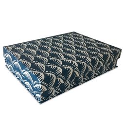 A5 Box File Wave Indigo