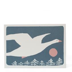 Pack of Ten Cards Snow Goose