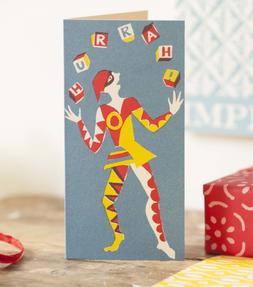 Juggler Hurrah! Card
