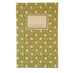 Hardback Notebook Animalcules Bawden Green