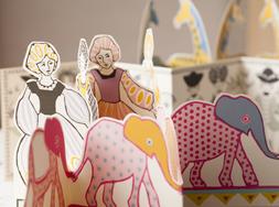 Double-sided Concertina Cards