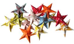 Origami Star Garland Kit
