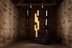 Alton Pillar Light cluster chandelier