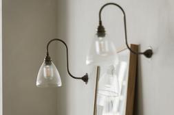 Ledbury Swan Neck Wall Light gbp270.00 Credit Kitchen Makers,Inglis Hall