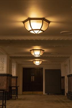 The Grand Hotel Birmingham antique lighting restoration project